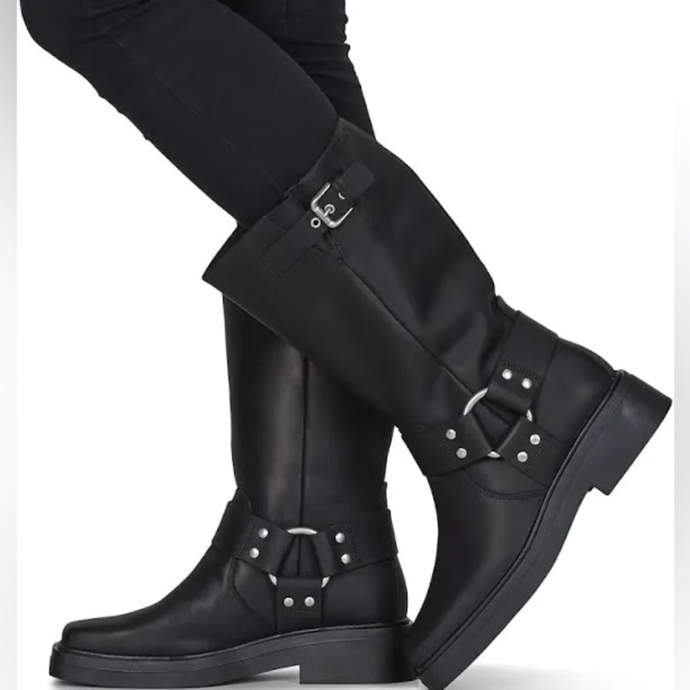 Vagabond Black Moto Boot / W7 EU37 / Brand New With Box